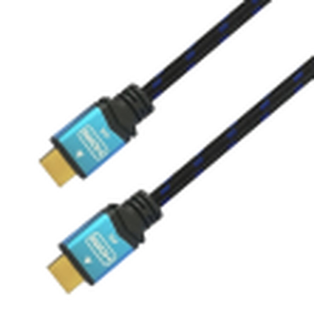 Καλώδιο HDMI Aisens A120-0357 2 m Μαύρο/Μπλε 4K Ultra HD