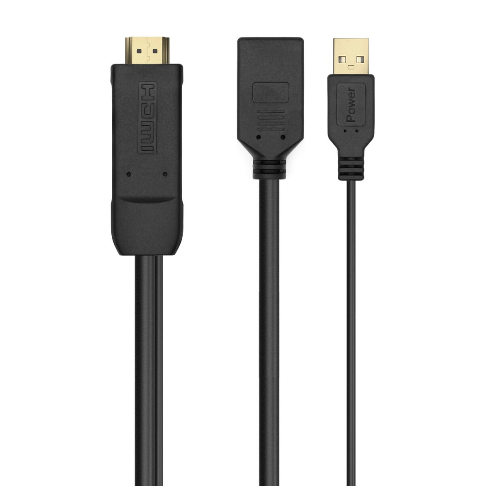 Αντάπτορας HDMI σε DisplayPort Aisens A122-0642 Μαύρο 10 cm