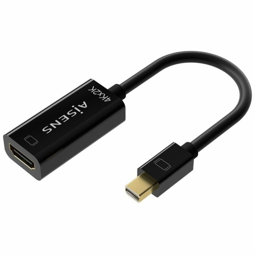 Αντάπτορας Mini Display Port σε HDMI Aisens A125-0643 Μαύρο 15 cm