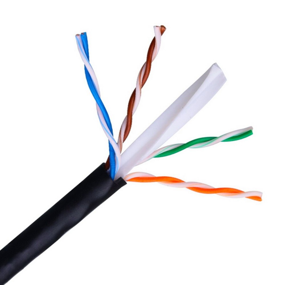Καλώδιο Ethernet LAN Aisens A135-0264 Μαύρο 305 m