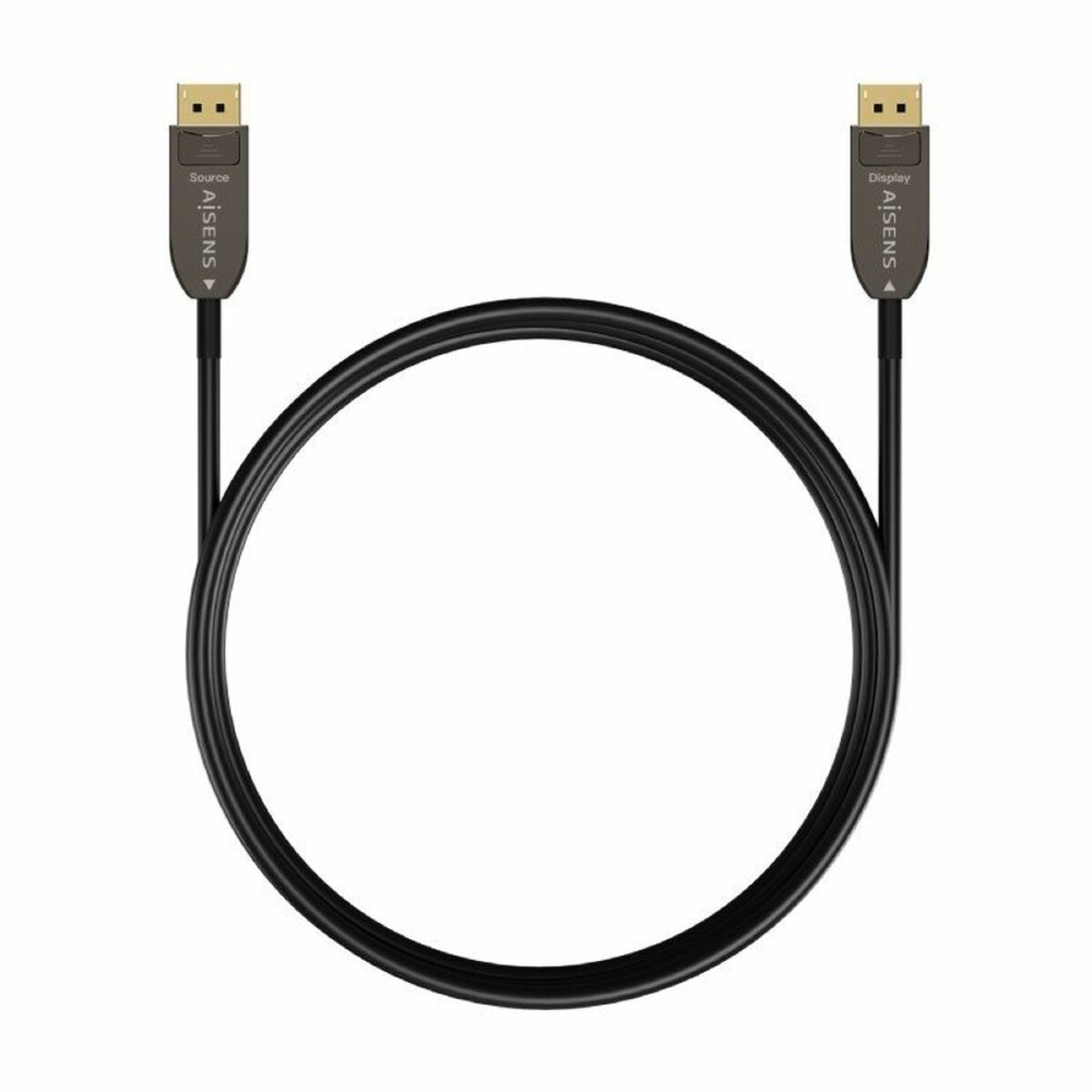 Καλώδιο DisplayPort Aisens A155-0607 Μαύρο 15 m