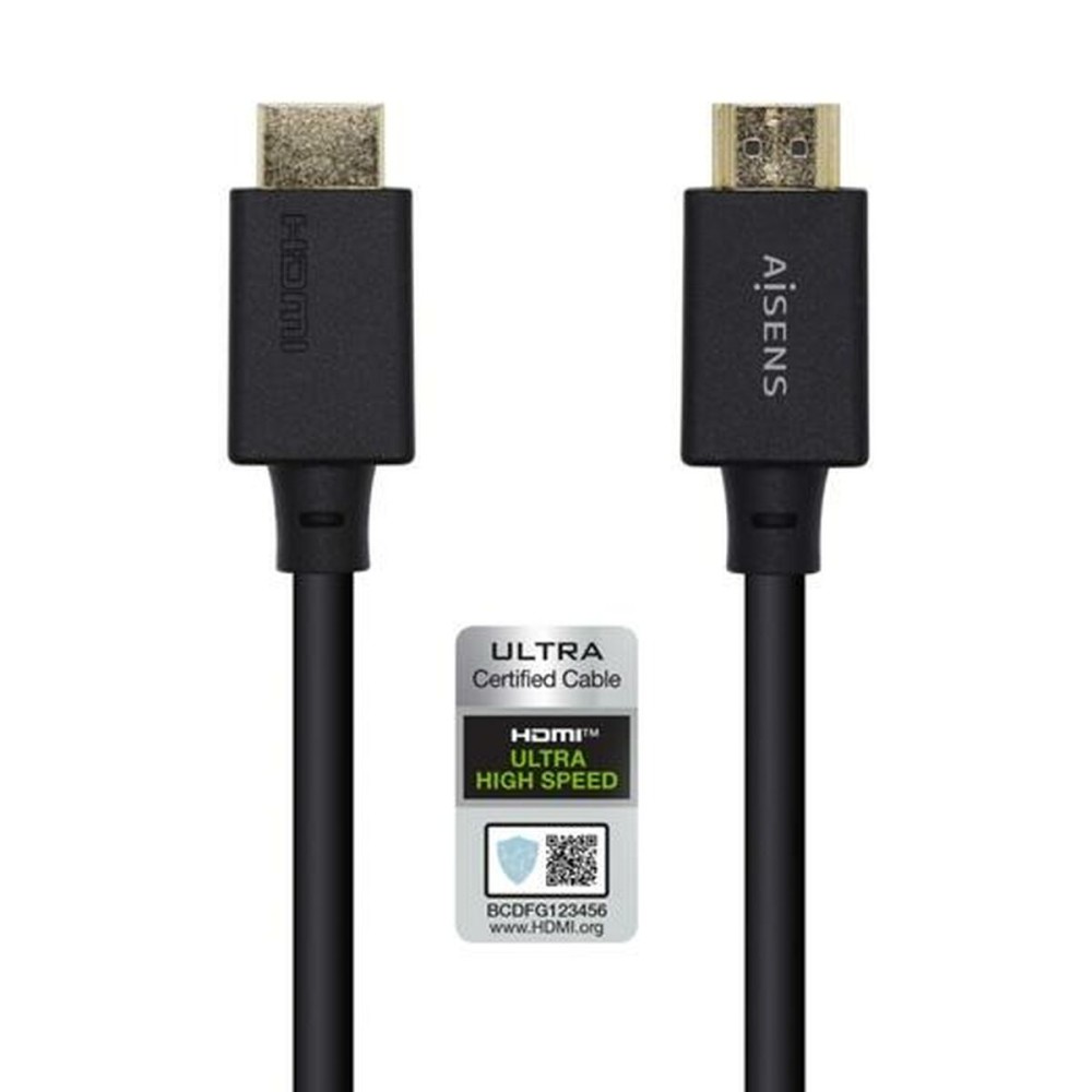 Καλώδιο HDMI Aisens A150-0420 Μαύρο 50 cm