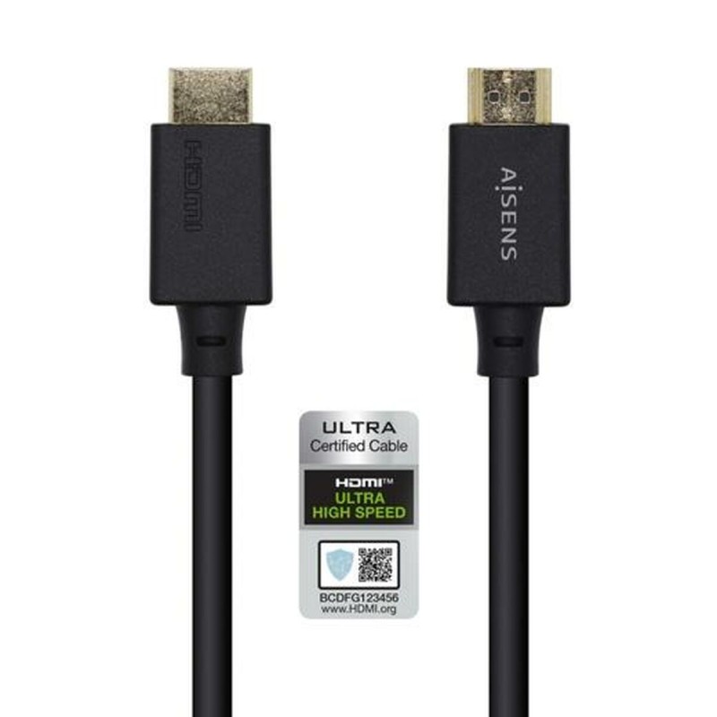 Καλώδιο HDMI Aisens A150-0420 Μαύρο 50 cm