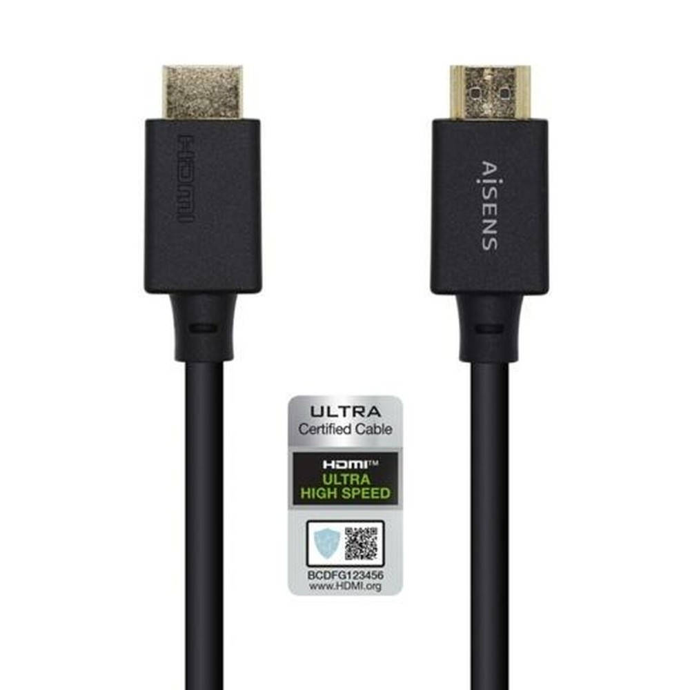Καλώδιο HDMI Aisens A150-0421 Μαύρο 1 m