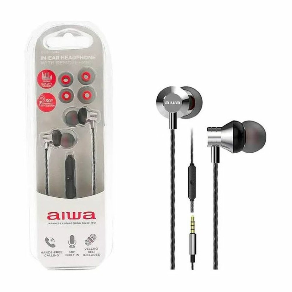 Ακουστικά Aiwa ESTM-50SL Ασημί
