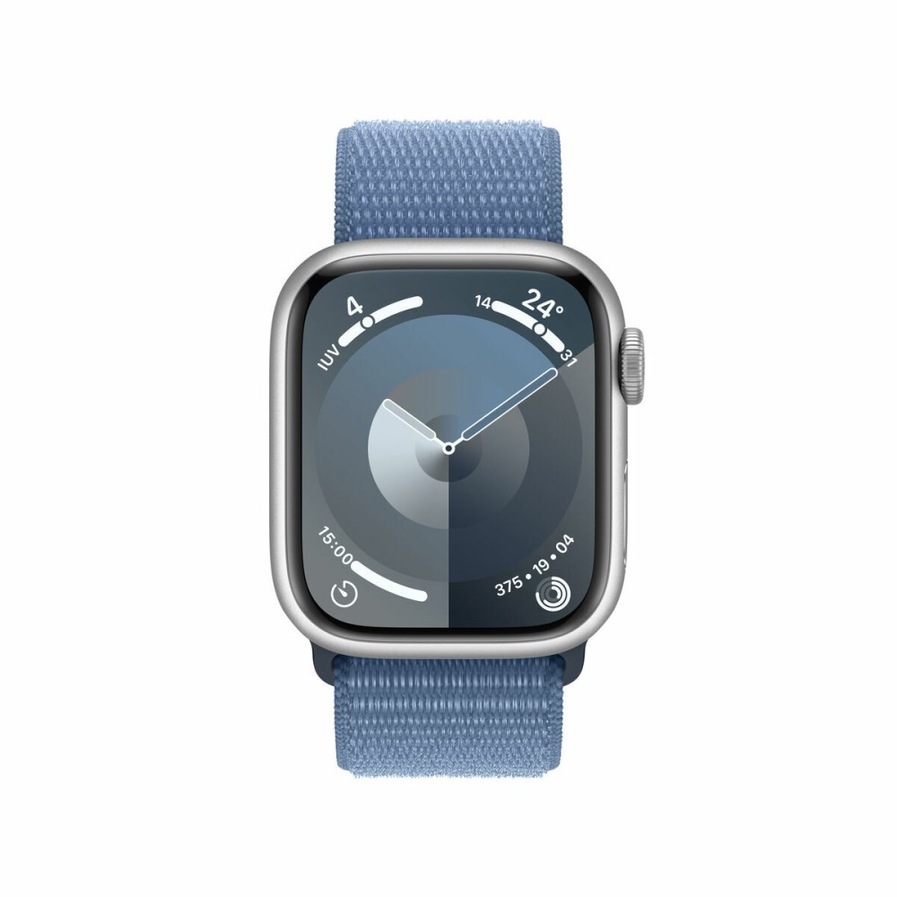 Smartwatch Apple MR923QL/A Μπλε Ασημί 41 mm