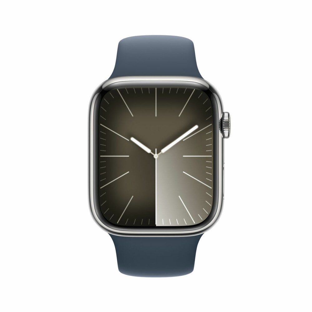 Smartwatch Apple MRMN3QL/A Μπλε Ασημί Ø 45 mm