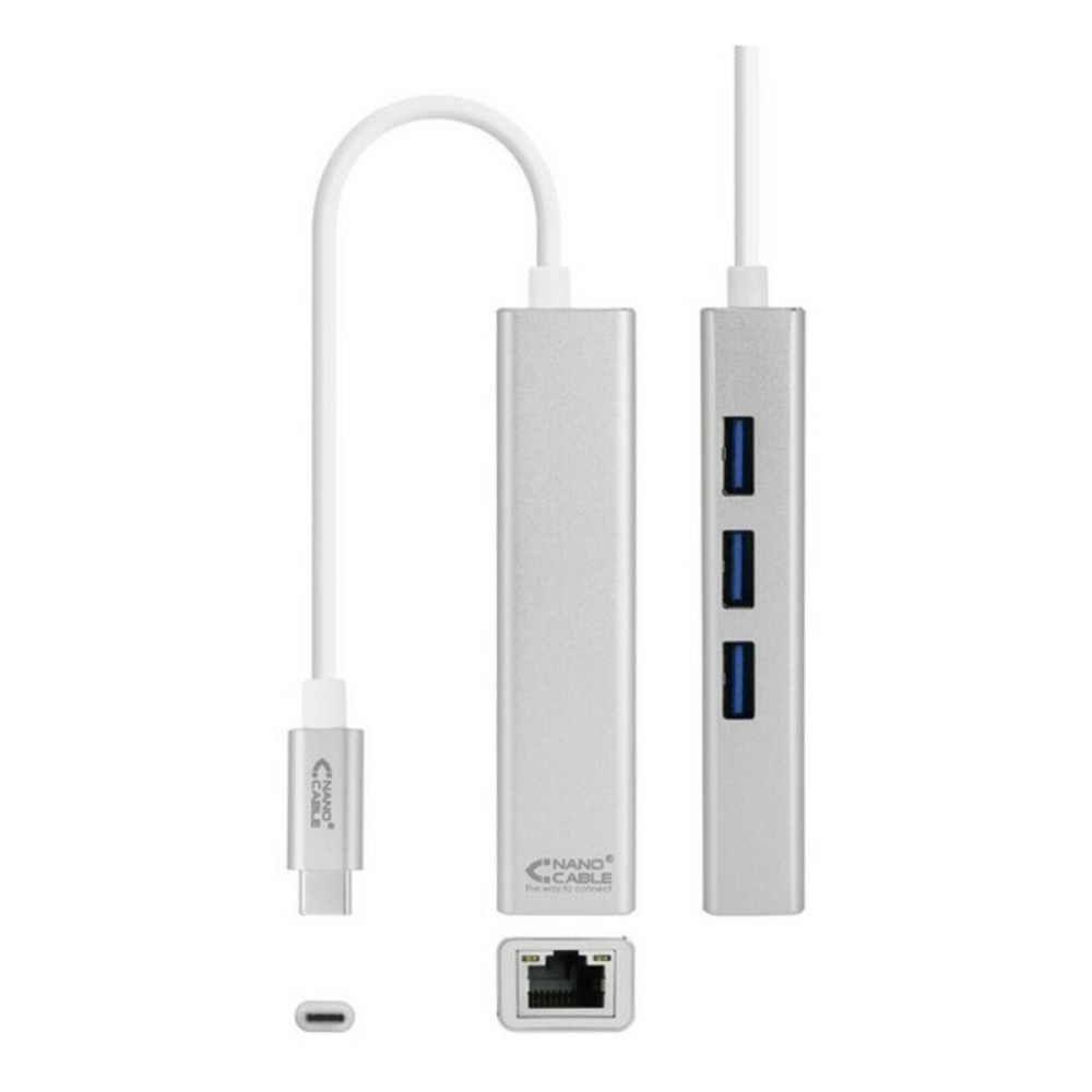 Μετατροπέας USB 3.0 έως Gigabit Ethernet NANOCABLE 10.03.0404