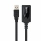 Καλώδιο Επέκτασης USB NANOCABLE 10.01.0213 Μαύρο 15 m