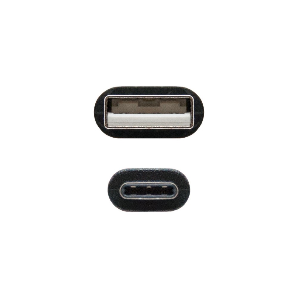 Καλώδιο USB A σε USB-C NANOCABLE USB 2.0, 1m Μαύρο 1 m