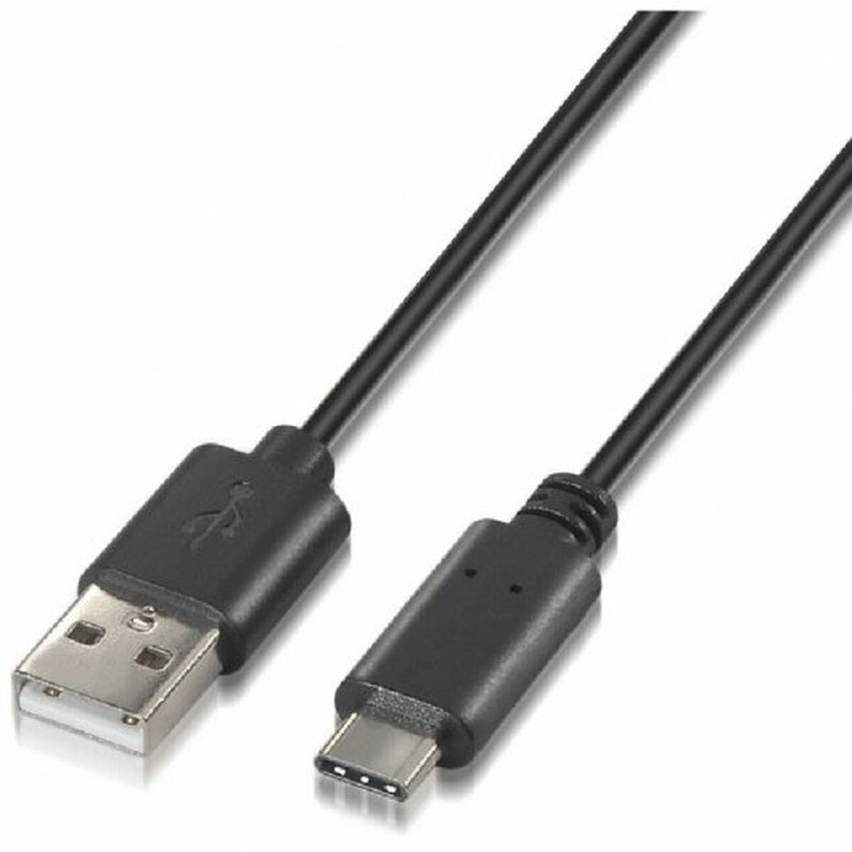 Καλώδιο USB A σε USB-C NANOCABLE 10.01.2102 Μαύρο 2 m