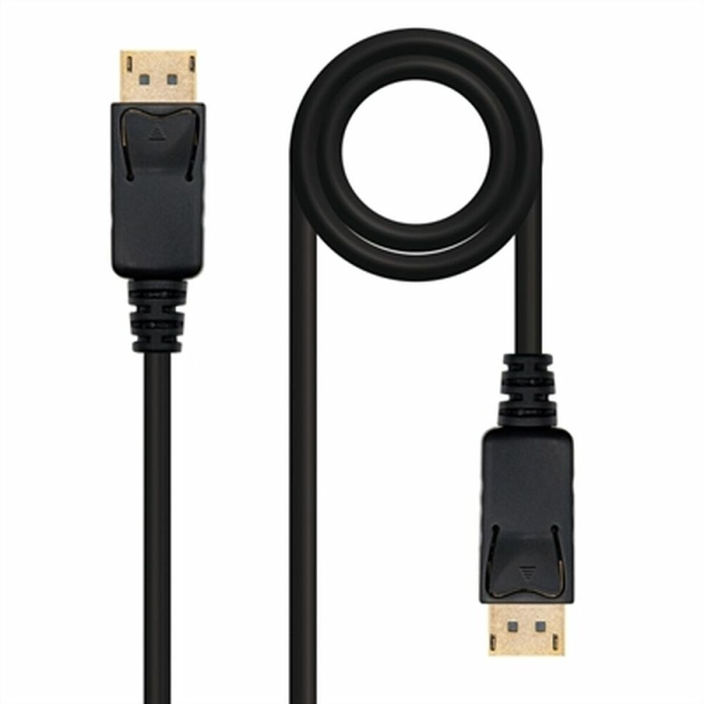 Καλώδιο DisplayPort NANOCABLE 10.15.2300 Μαύρο 50 cm (0,5 m)
