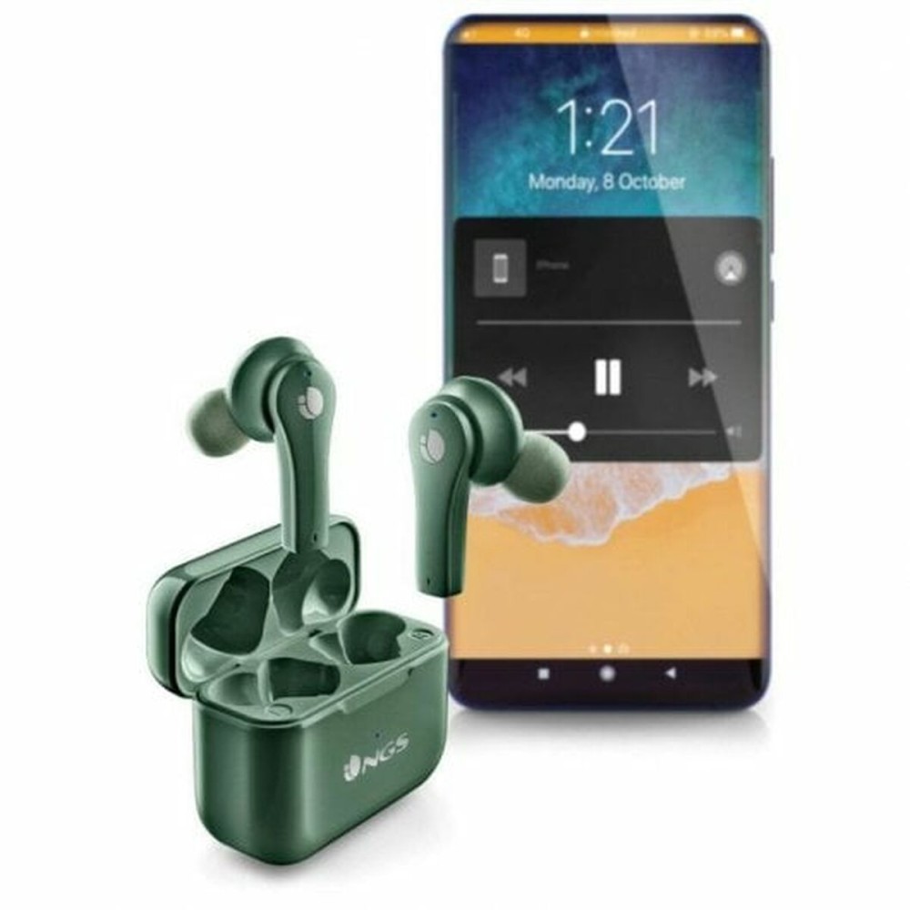 Ακουστικά in Ear Bluetooth NGS ELEC-HEADP-0369 Πράσινο