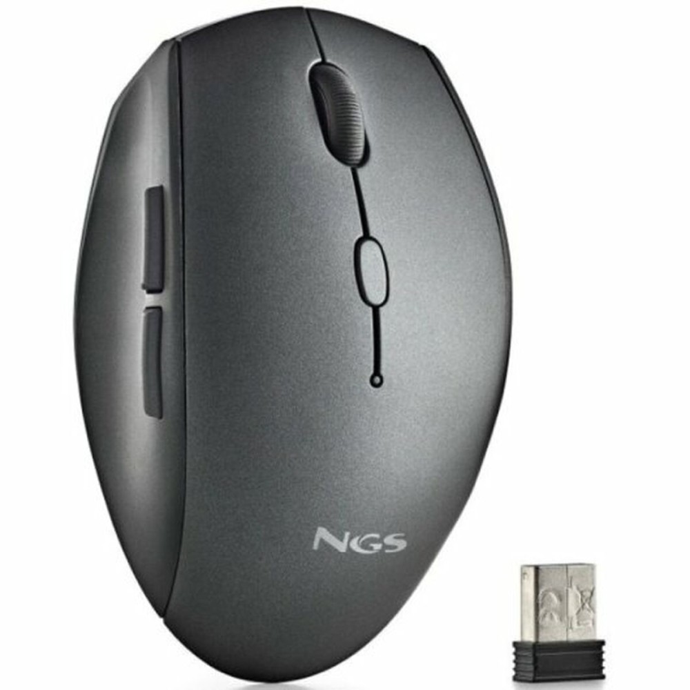 Ποντίκι NGS NGS-MOUSE-1228 Μαύρο