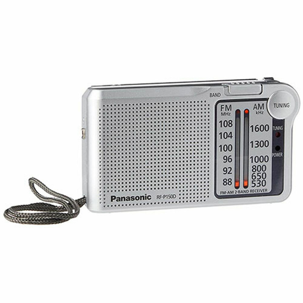 Ραδιόφωνο Τρανζίστορ Panasonic RF-P150DEG-S Ασημί AM/FM