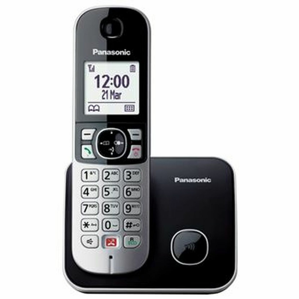 Σταθερό Τηλέφωνο Panasonic KX-TG6852SPB Μαύρο 1,8"