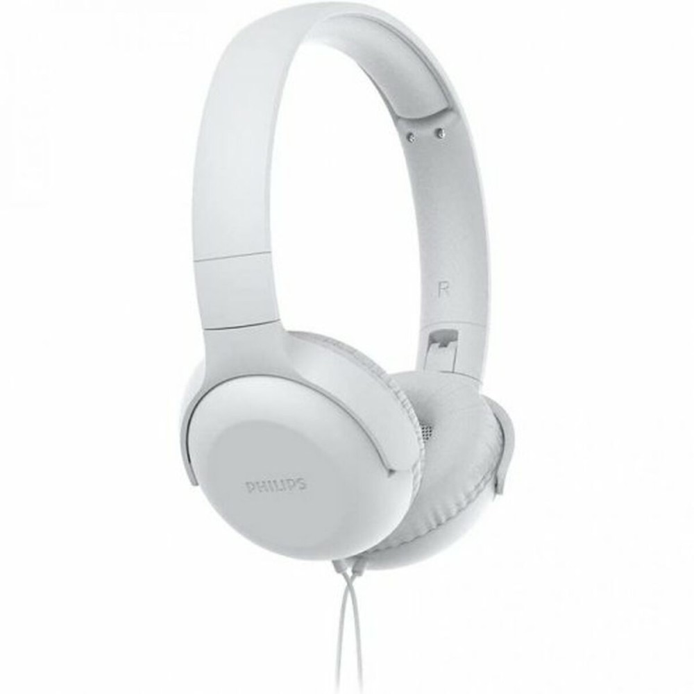 Ακουστικά Κεφαλής Philips TPV UH 201 WT Λευκό Ενσύρματο