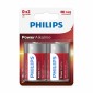 Αλκαλικές Μπαταρίες Philips Batería LR20P2B/10 1,5 V