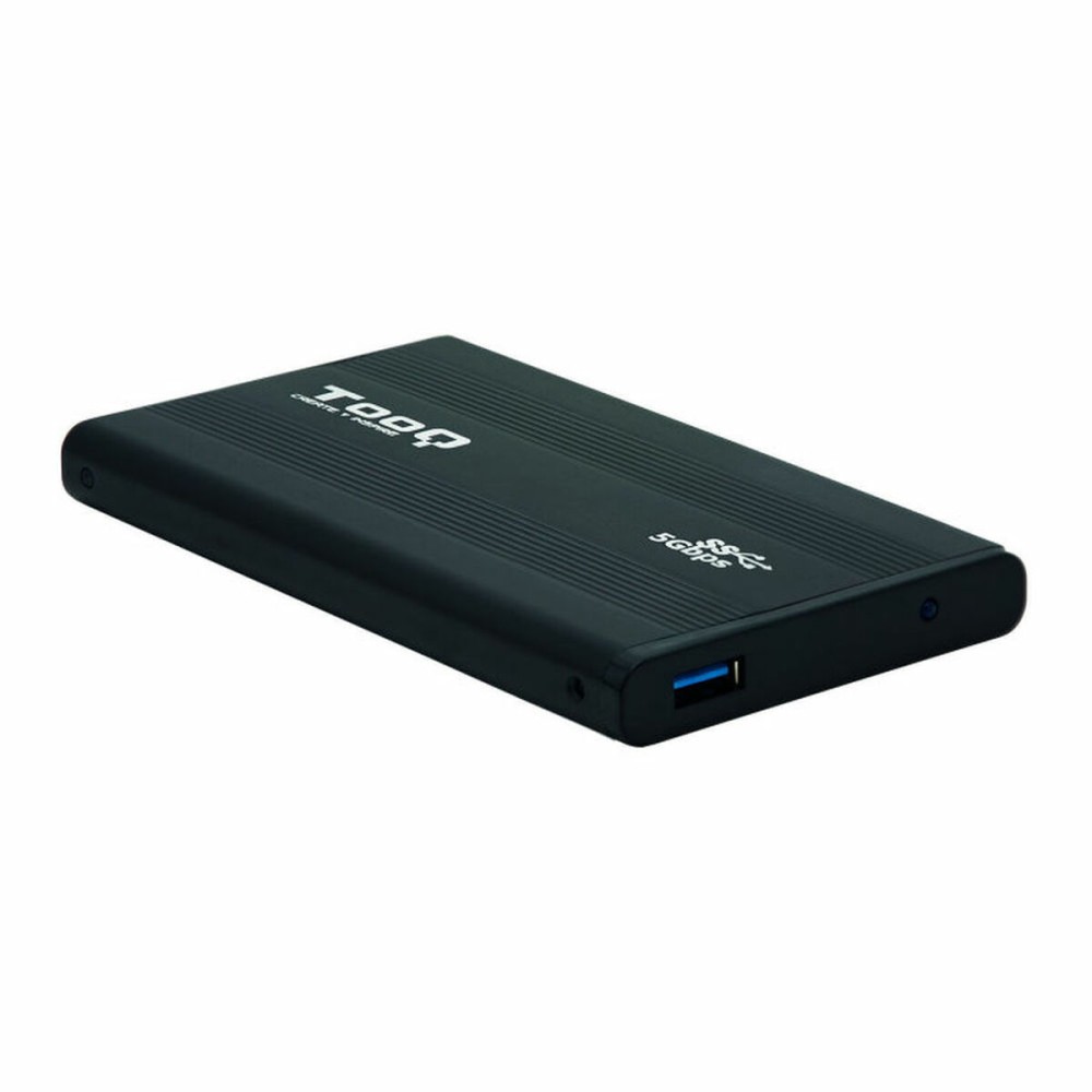 Εξωτερικό Κουτί TooQ TQE-2524B 2.5" HD SATA III USB 3.0 2 TB SSD Μαύρο