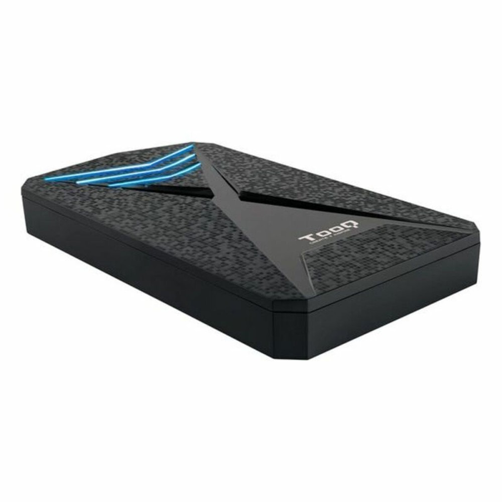 Θήκη για σκληρό δίσκο TooQ TQE-2550BL 2,5" USB 3.0 Μπλε Μαύρο 2,5"