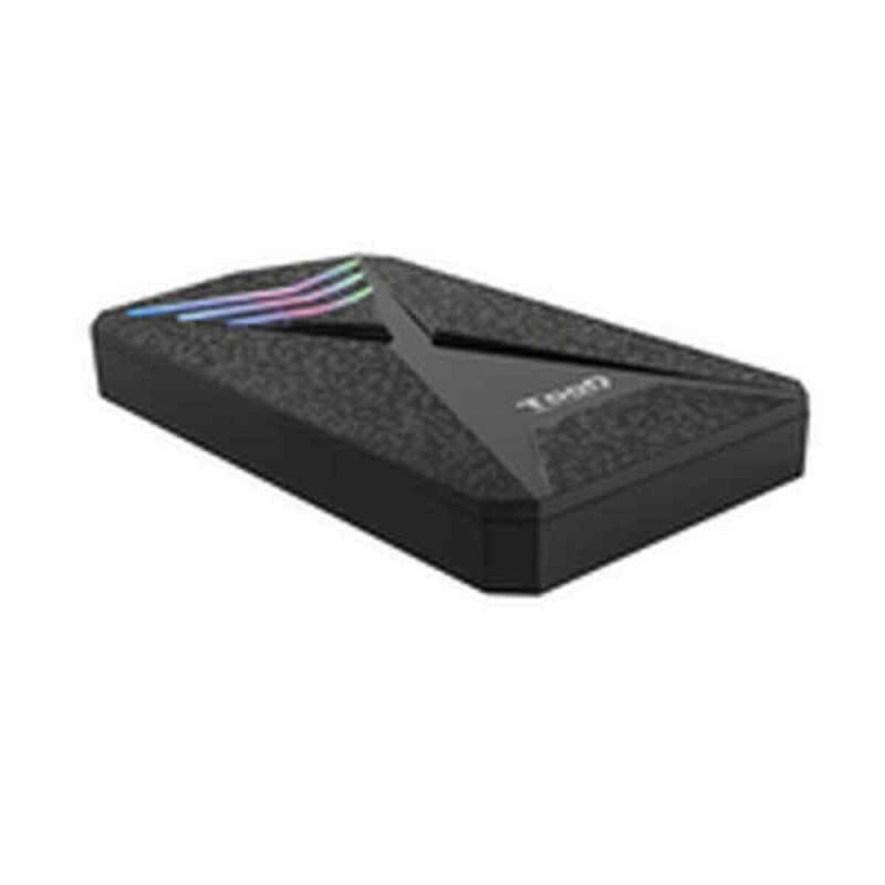 Θήκη Σκληρού Δίσκου TooQ TQE-2550RGB 2,5" SATA USB 3.0/3.1 Μαύρο 2,5"