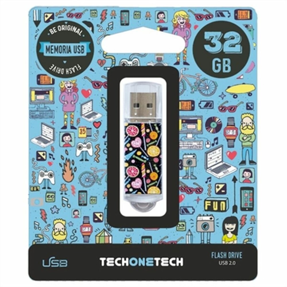Στικάκι USB Tech One Tech TEC4001-32 32 GB
