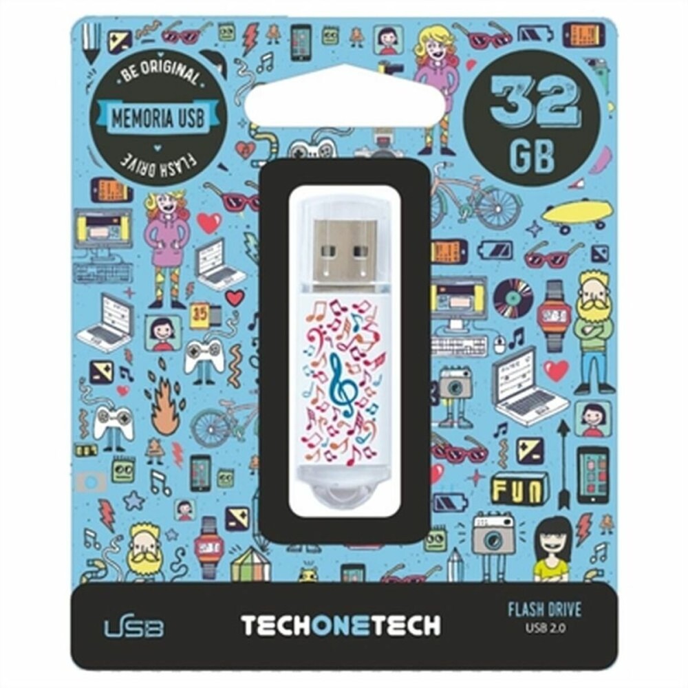 Στικάκι USB Tech One Tech TEC4003-32 32 GB