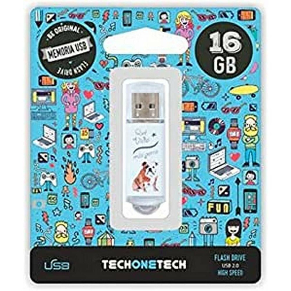 Στικάκι USB Tech One Tech TEC4009-16 16 GB