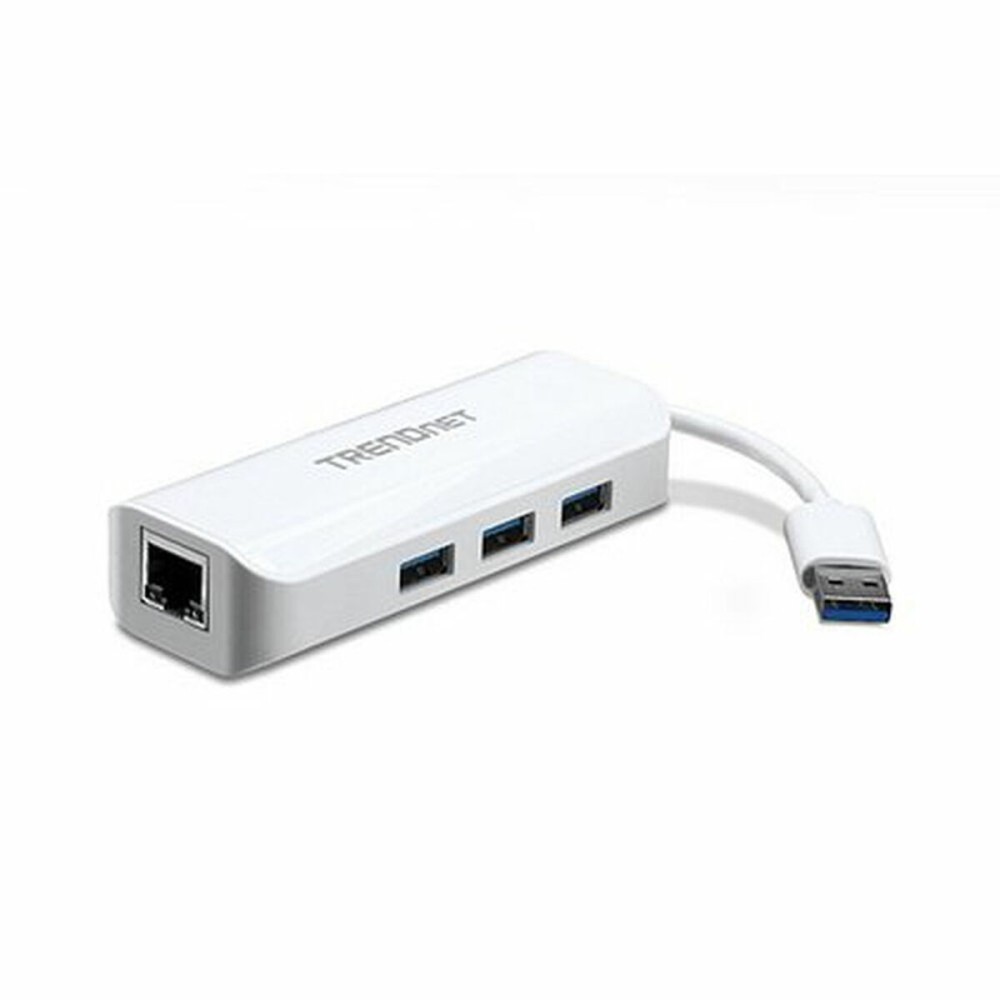 Αντάπτορας USB σε Ethernet Trendnet TU3-ETGH3 Λευκό