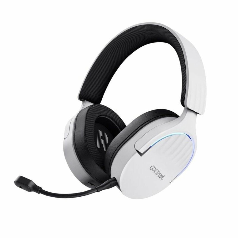 Ακουστικά με Μικρόφωνο για Gaming Trust GXT 491 Λευκό