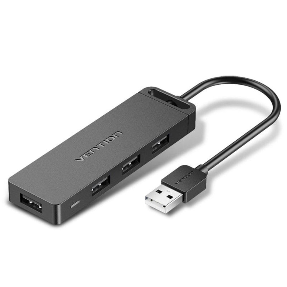USB Hub Vention CHIBB Μαύρο (1 μονάδα)