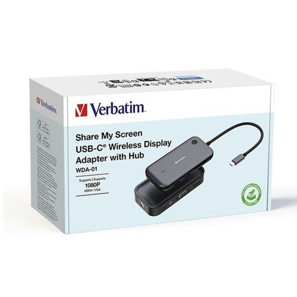 Αντάπτορας USB-C Verbatim 32146 Full HD