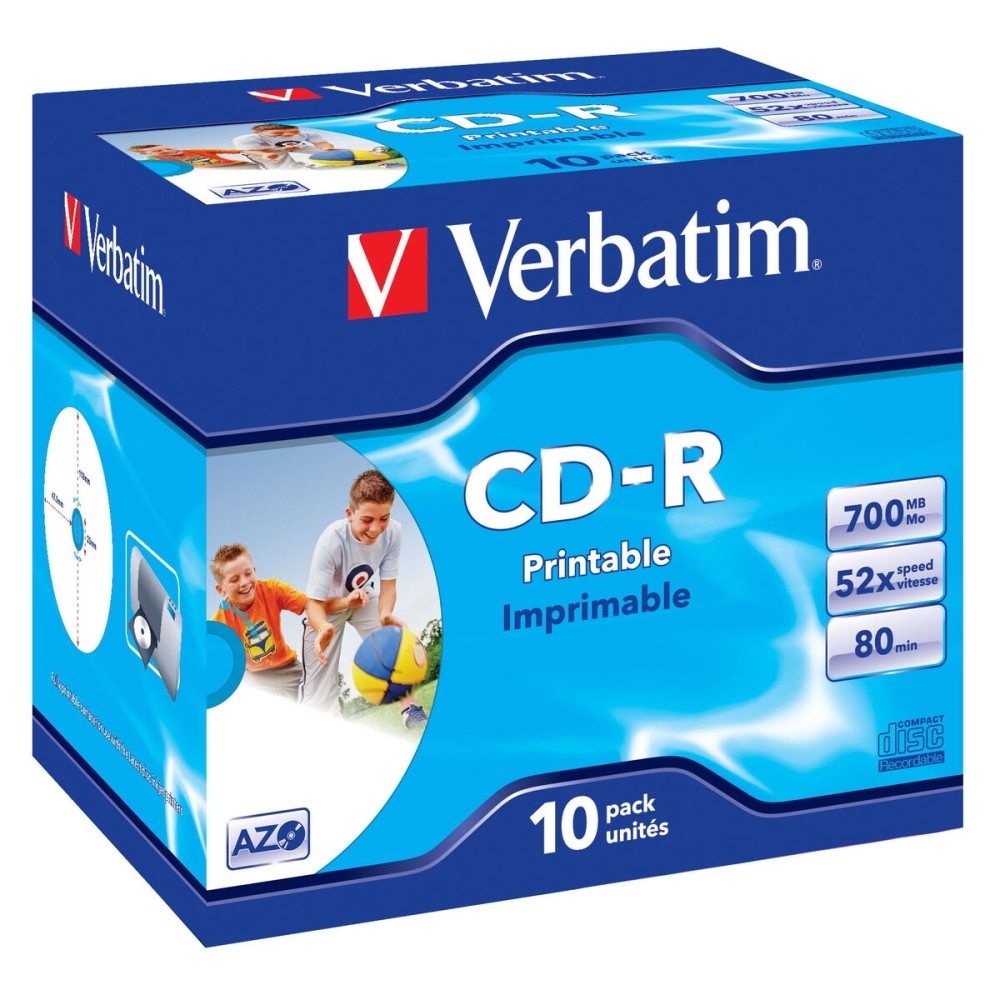 CD-R Verbatim 43325 700 MB (x10)