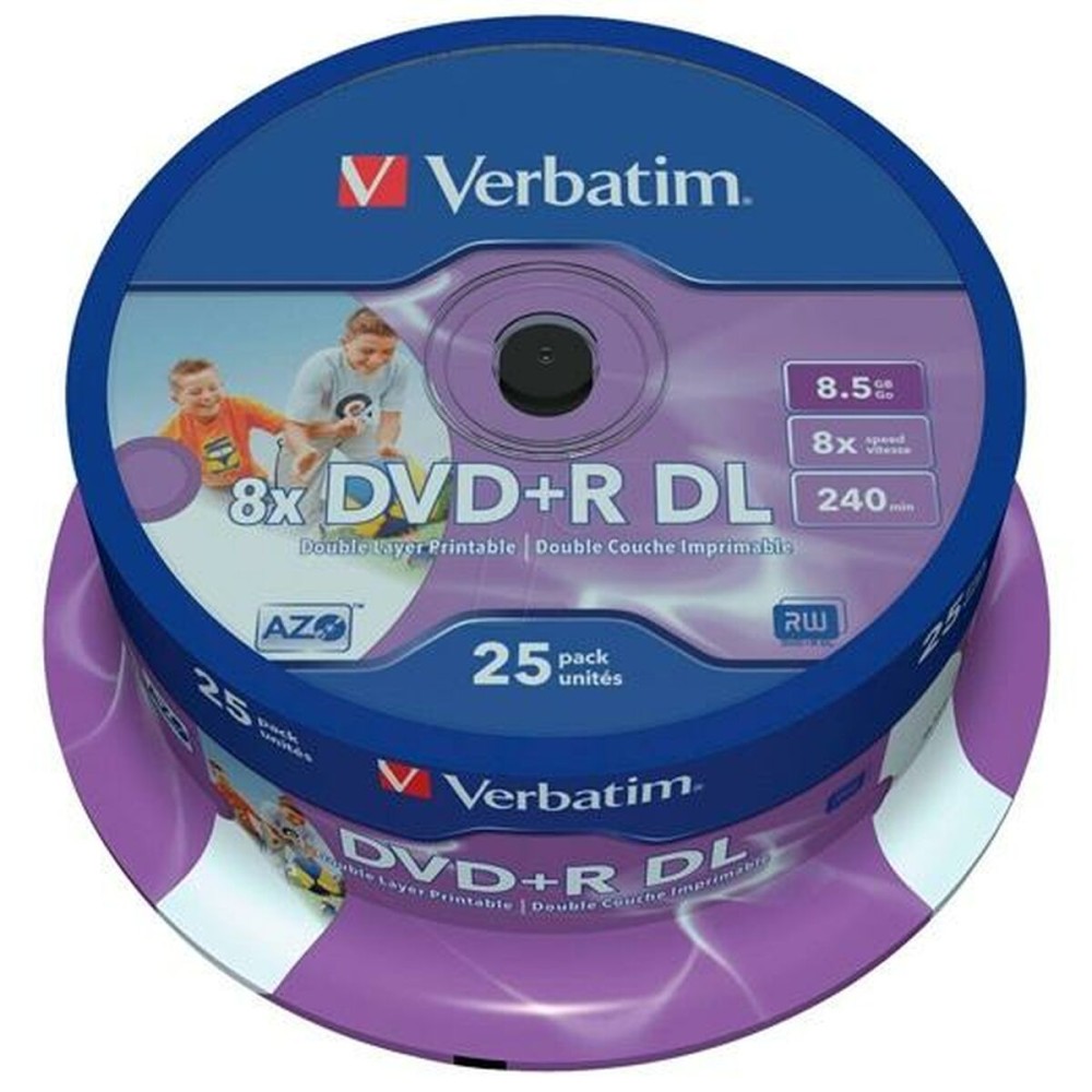 DVD + R Verbatim 43667 25 Μονάδες