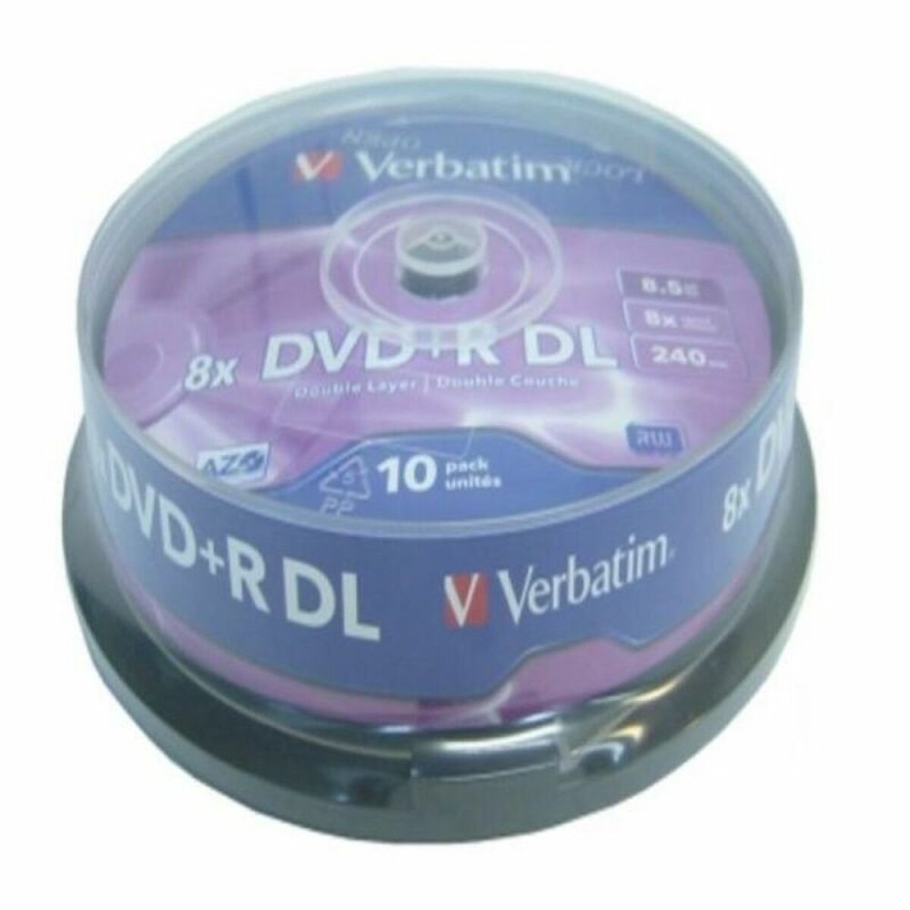 DVD + R Verbatim VB-DPD55S1 8,5 GB 8x