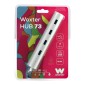 USB Hub Woxter PE26-142 Λευκό Ασημί Αλουμίνιο (1 μονάδα)