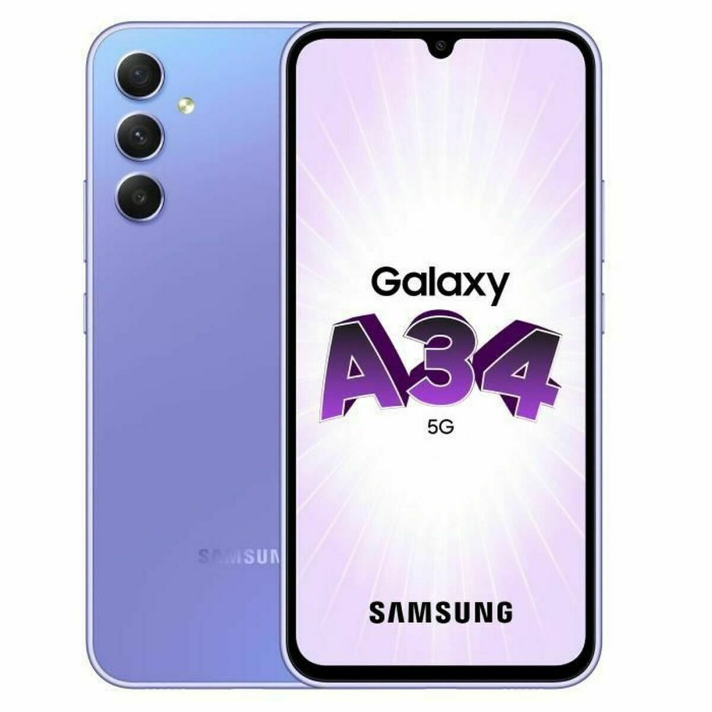 Smartphone Samsung A34 5G 6,6" Βιολετί