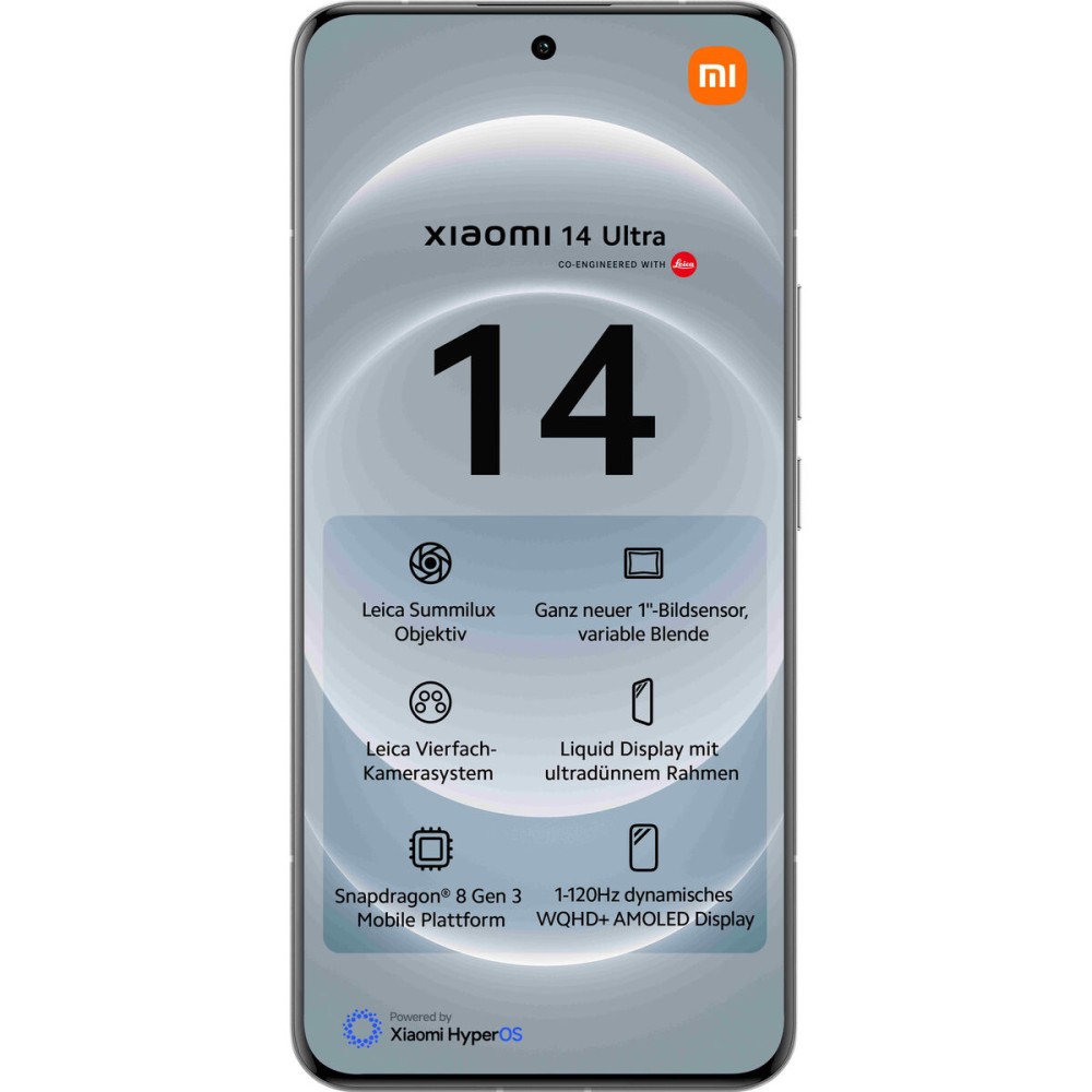 Smartphone Xiaomi 14 Ultra 6,73" 16 GB RAM 512 GB Λευκό