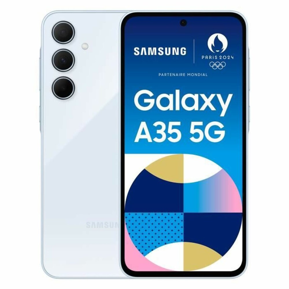Smartphone Samsung Galaxy A35 6 GB RAM 128 GB Μπλε Μαύρο