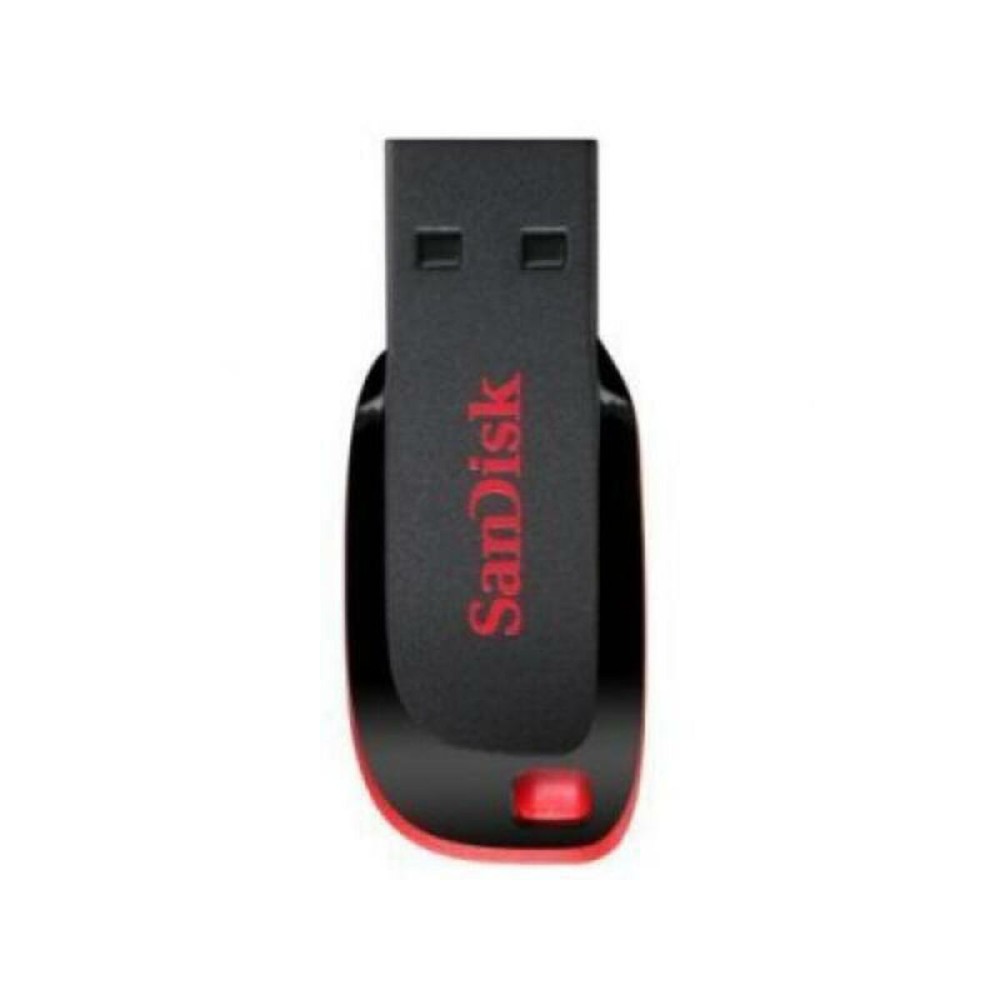 Στικάκι USB SanDisk Cruzer Blade Μαύρο 32 GB
