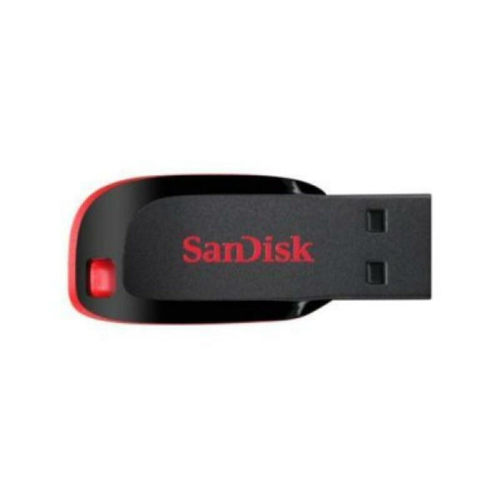 Στικάκι USB SanDisk Cruzer Blade Μαύρο 32 GB