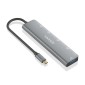 USB Hub Aisens A109-0857 Γκρι (1 μονάδα)