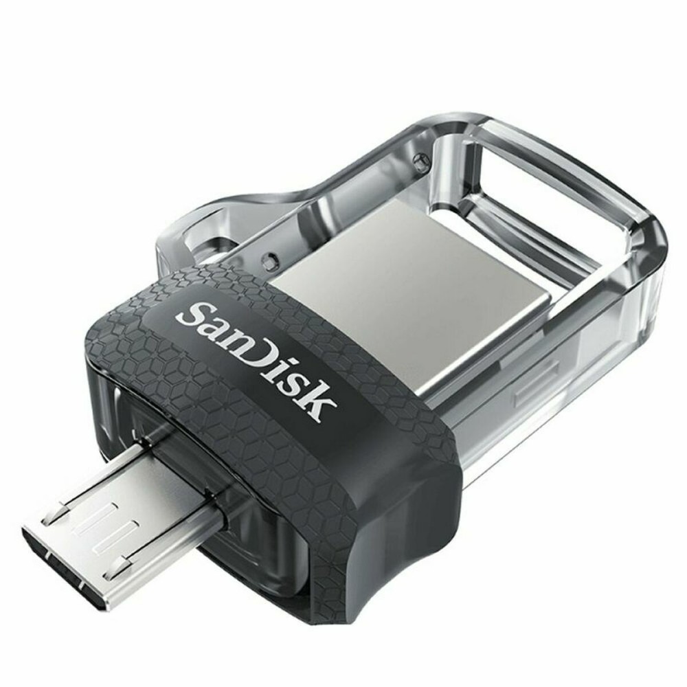 Στικάκι USB SanDisk Ultra Dual m3.0 Ασημί