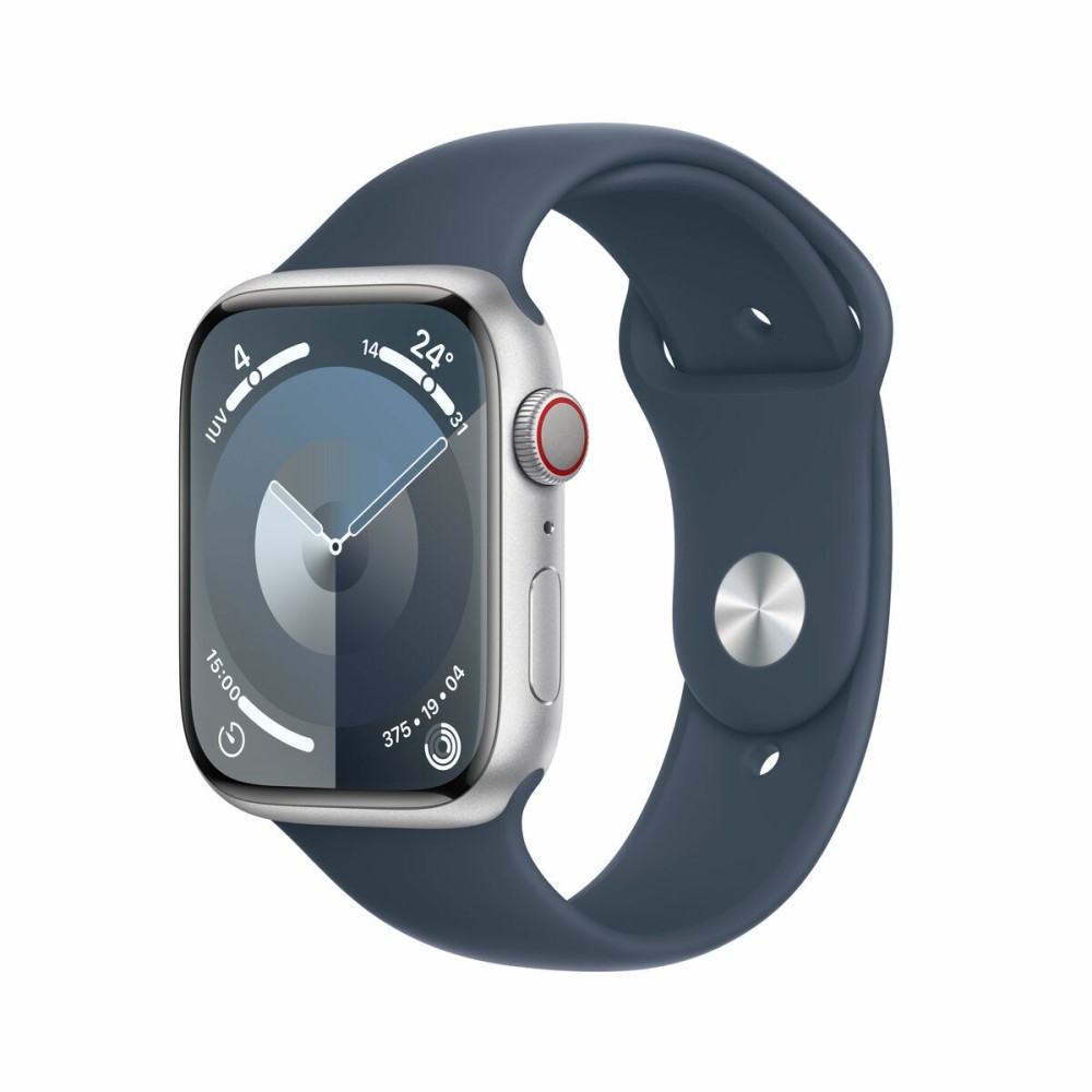 Smartwatch Apple MRMG3QL/A Μπλε Ασημί 45 mm