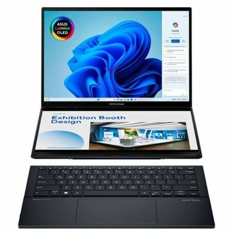 Laptop 2 σε 1 Asus ZenBook Duo OLED UX8406CA-PZ152W 14" Ισπανικό Qwerty 1 TB SSD