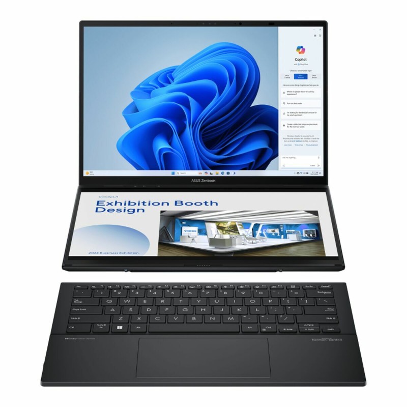 Laptop 2 σε 1 Asus ZenBook Duo OLED UX8406CA-PZ152W 14" Ισπανικό Qwerty 1 TB SSD