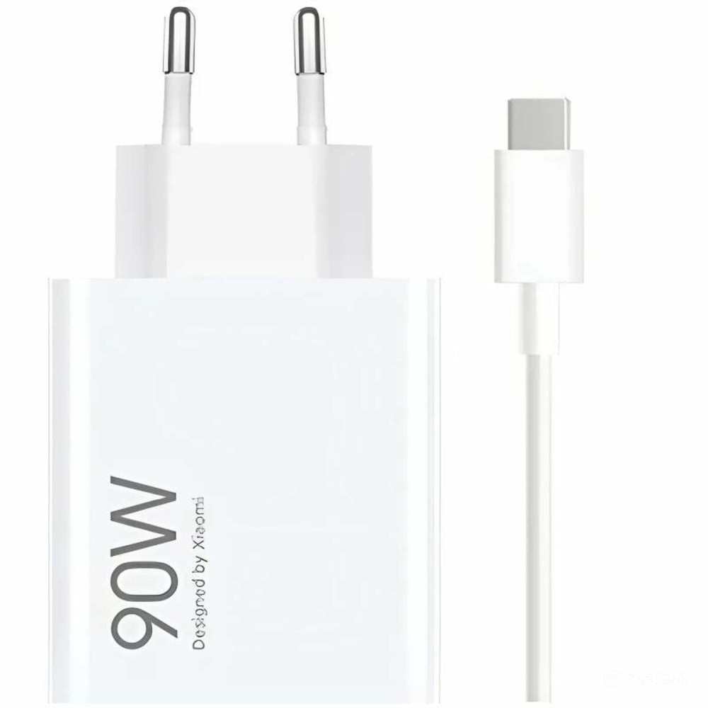 Φορτιστής Τοίχου + Καλώδιο USB A σε USB-C Xiaomi 90W HYPC COM USBA 90 W Λευκό