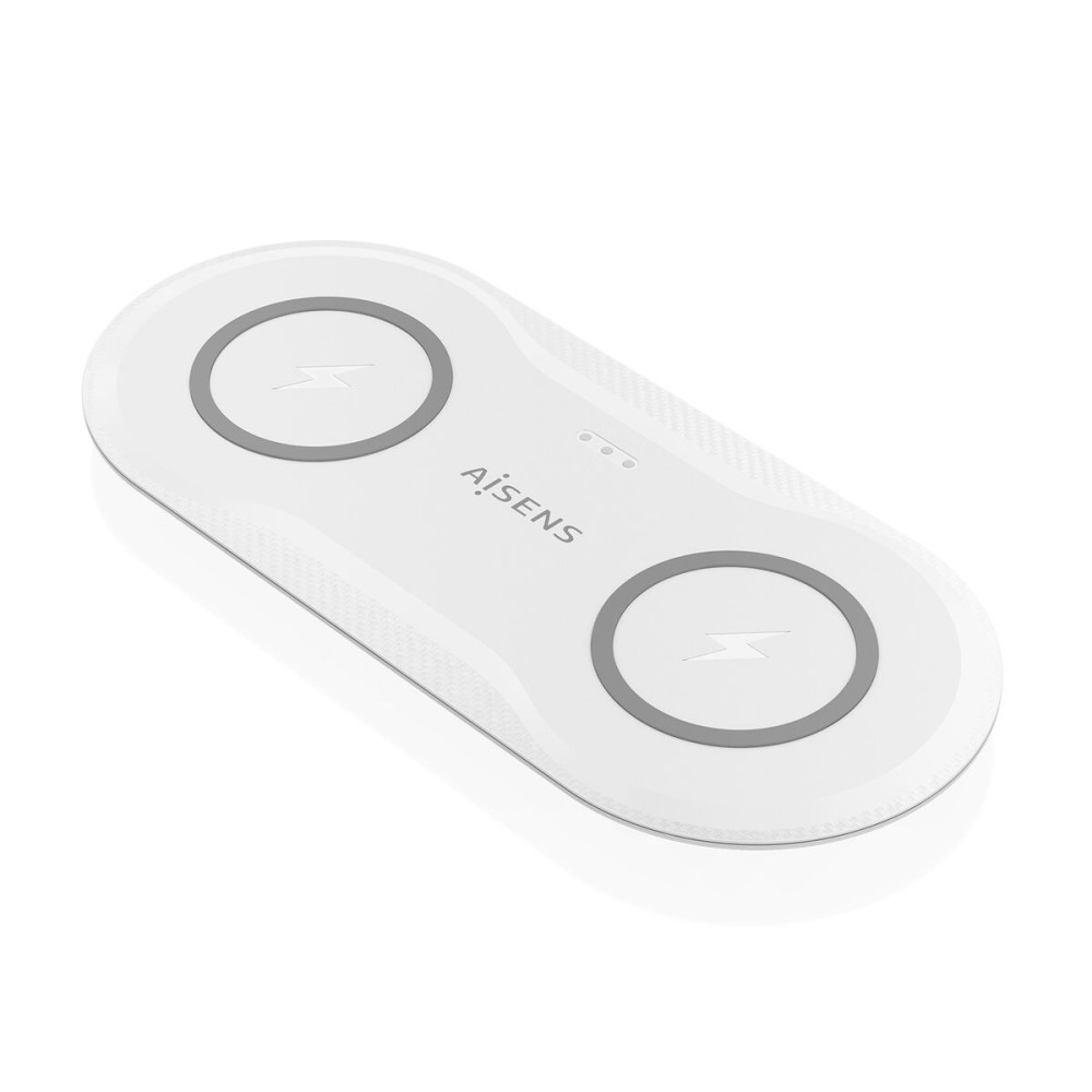 Ασύρματος Φορτιστής Aisens ASCH-15W2WC059-W Λευκό
