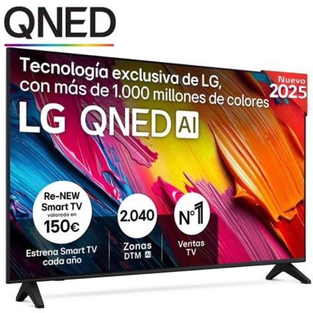 Smart TV LG 43QNED70A6A.AEU 4K Ultra HD 43" LED HDR QNED