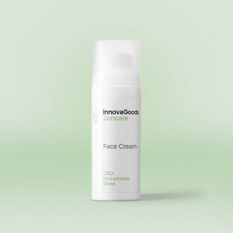 Ενυδατική κρέμα προοσώπου CBD Zencare InnovaGoods 50 ml